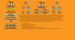 Desktop Screenshot of marysducks.com